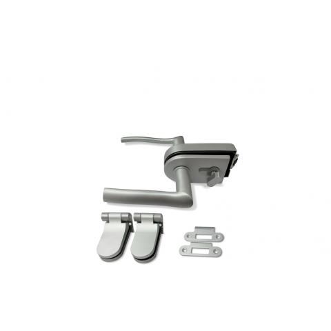  Комплект фурнитуры для стеклянных дверей CLASSIC 2 (С ЗАМКОМ)