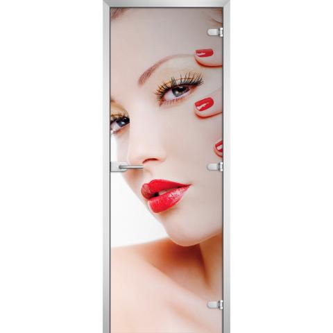 Дверь стеклянная DS Woman-16